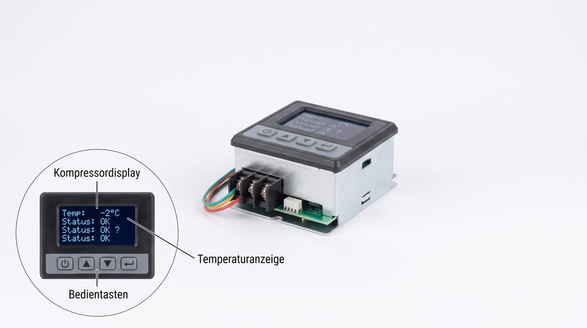 Kompressordisplay